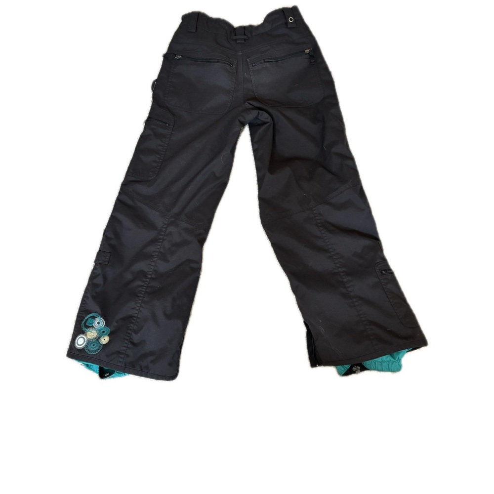 Burton Black Casual Bottoms with Relaxed Fit and Waterproof Material